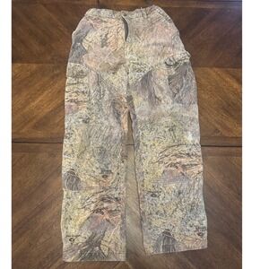 Kids Camo Cargo Pants‎ Mossy Oak Break Up Country Outdoor Hunting Size 16 |J1